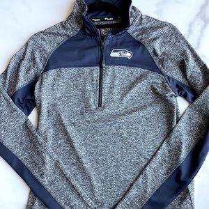 Seahawks NFL pro line zippered dri-fit